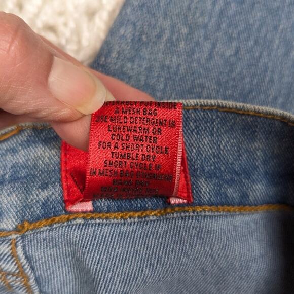 Y2K Very Vera Embellished Jeans Light Wash Size 8P - Picture 7 of 15